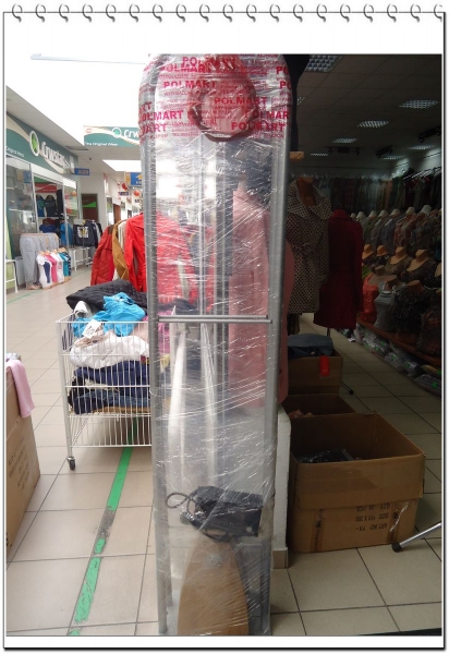 防盗扣感应门